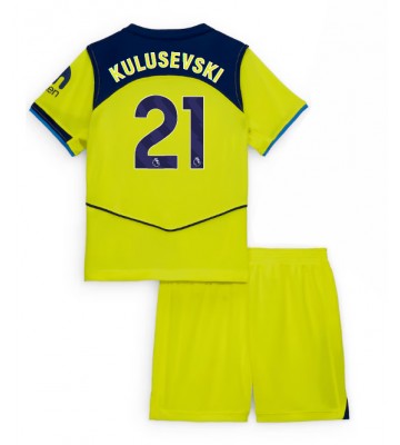 Tottenham Hotspur Dejan Kulusevski #21 Replik 3rd trikot Kinder 2025-26 Kurzarm (+ Kurze Hosen)